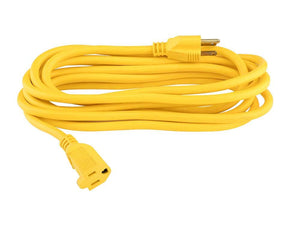 IUSA Extensión Uso Rudo 30 m, 3x16 AWG, Amarillo