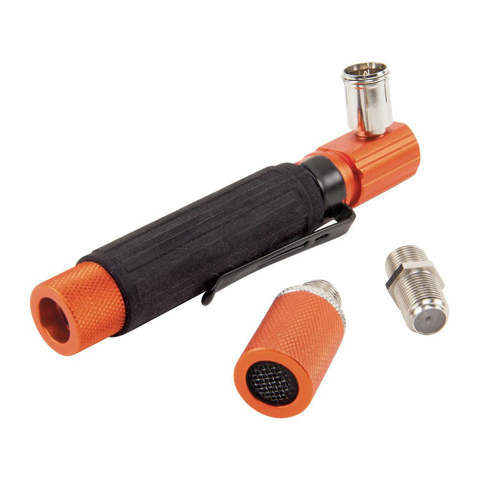 Comprobador de continuidad de cable coaxial con mando a distancia, pitido audible y herramientas LED Klein VDV512-007
