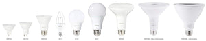 AmazonBasics 65 Watt Equivalent, Daylight, Dimmable, BR30 LED Light Bulb | 2-Pack