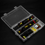 Juego de fusibles de conector a prueba de agua para automóvil, 1/2/3/4/5/6 pines, cable eléctrico para automóvil, conector a prueba de agua, terminal de enchufe + kit de fusibles